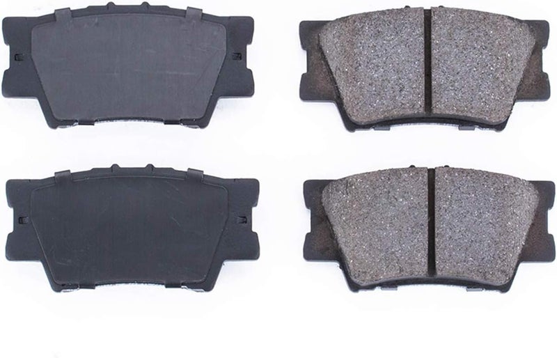 POWERSTOP Power Stop 16-1212 Rear Z16 Ceramic Brake Pads For 2013-2018 Lexus ES300h | 2007-2018 ES350 | 2008-2018 Toyota Avalon | 2007-2022 Toyota Camry [Application Specific] | 2006-2018 Toyota Rav4 - Image 4