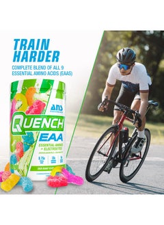 Health & Household Quench Eaa Aminos + Electrolytes - Complete Blend Of 9 Eaas - 10G Total Amino Acids - Vitamins, Antioxidants, Electrolytes - Zero Sugar, Carbs, Calories (Sour Gummy Blast)  - Image 2