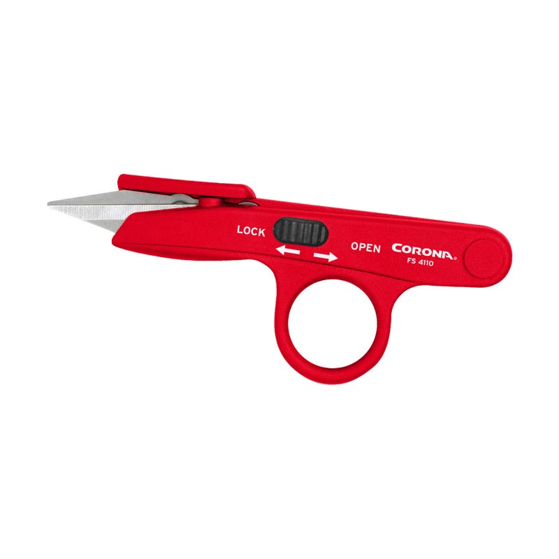 Corona FS 4110 Hydroponic Finger Micro Snips , Red - Image 1