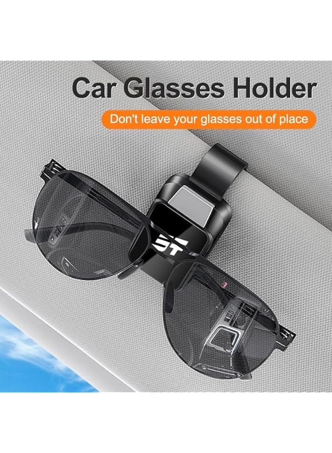 Generic Sunglasses Holder for Car Visor,Jetour T2 Dashing Accessories 2025,Car Accessories Interior Storage (white)  - Image 3