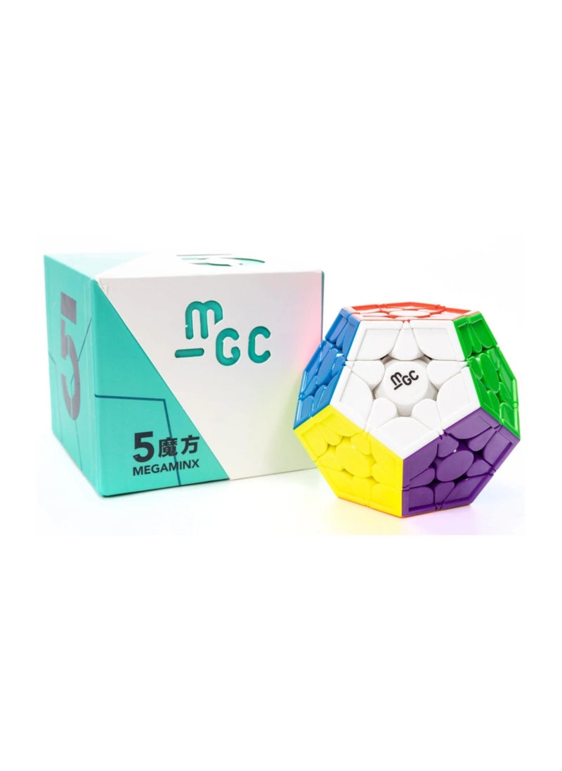 واي جيه مكعب السرعة المغناطيسي YJ MGC Megaminx بدون ملصقات  - Image 1