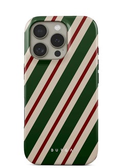 BURGA iPhone 16 Pro Max Case, 2 Piece Hard Shell + TPU Interior, Shock Absorption, All Port Accessible, Raised Bezel For Screen & Camera Protection, Never Fading HQ Print,  North Pole  - Image 1