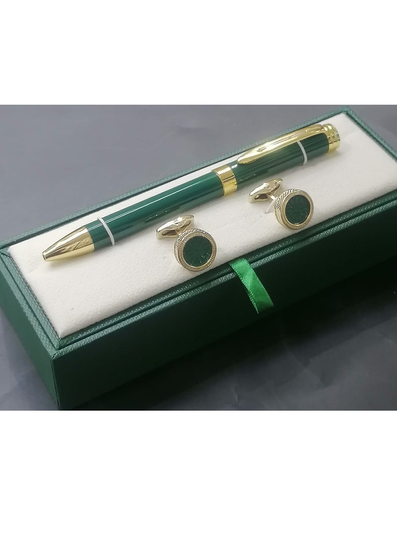 طقم قلم وكبك درجة اولى رجالي