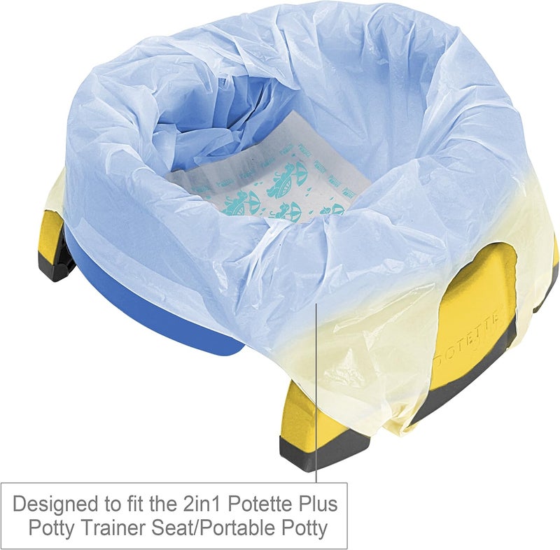 Kalencom Potette Plus Potty Seat Liners with Magic Disappearing Ink Value Box - 90 Liners - Image 3