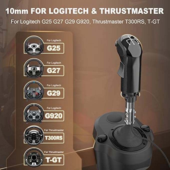 rayihni USB TRUCK SHIFTER, ATS & ETS2 RACING SHIFTER PC FOR LOGITECH G29 G27 G25 G920 THRUSTMASTER TH8A FANATEC SQ - Image 2