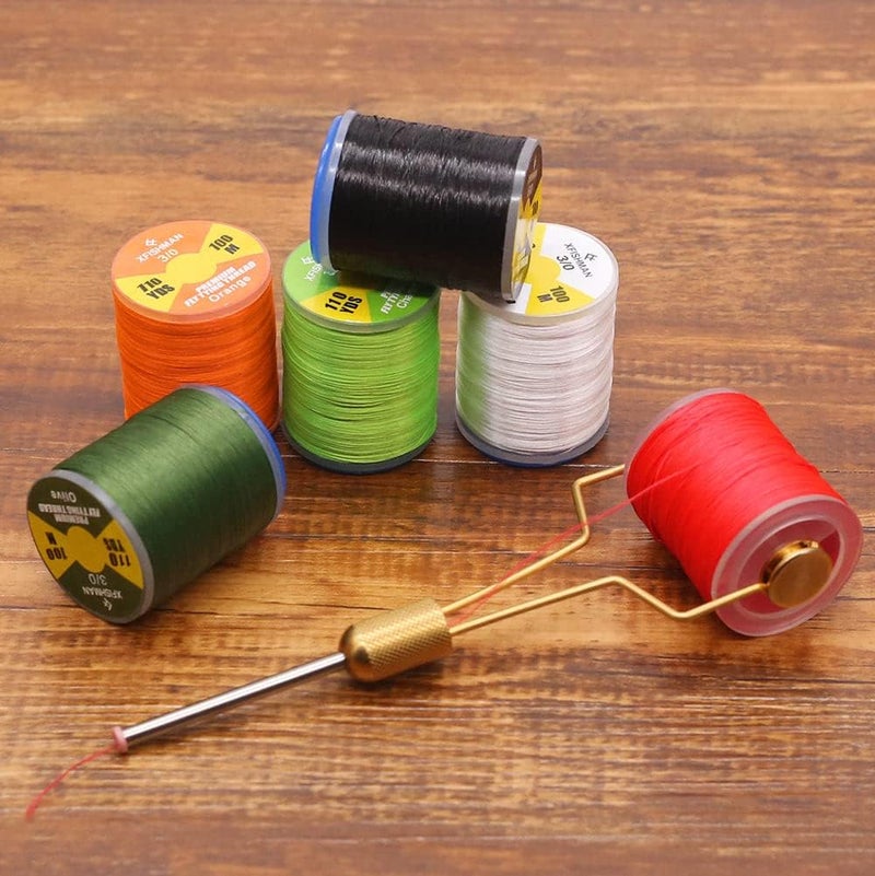 XFISHMAN Fly-Tying-Thread-Kit-6/0-3/0 Fly Tying Supplies Fly Fishing Materials Accessories - Image 5