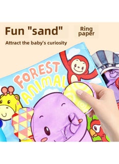 Generic Music Cloth Book Puzzle Multi-function Book Page With Electronic Early Education Baby Enlightenment Cognitive Ability Toy-Color:Ocean  - Image 4