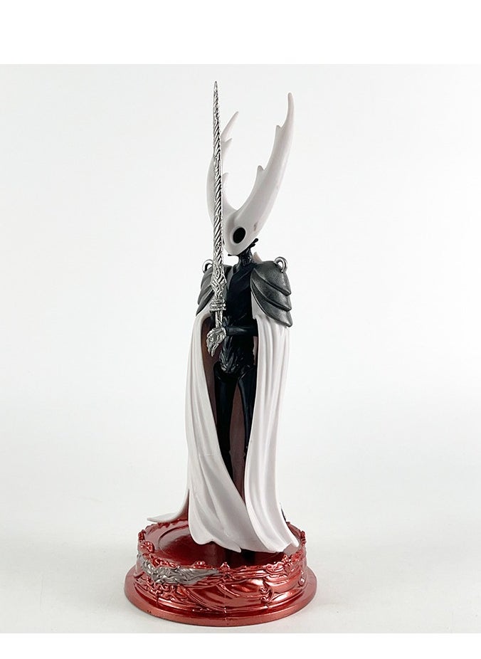 Hollow Knight “Pale Prince” Figure Model Game Merchandise Collectible Toy Display, PVC Material, Height 25cm, Detachable Weapon Base