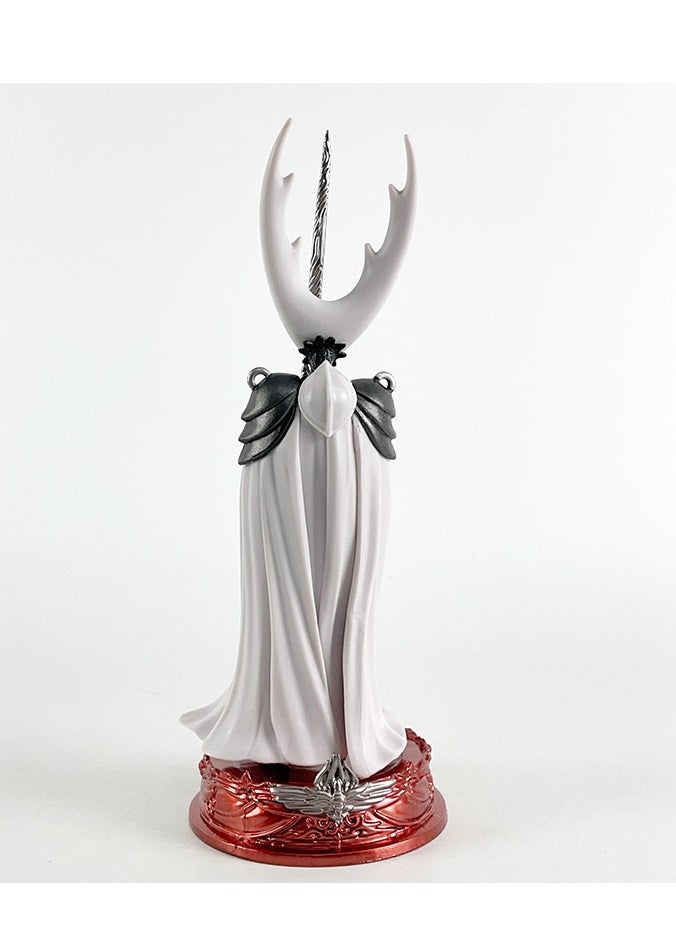 Hollow Knight “Pale Prince” Figure Model Game Merchandise Collectible Toy Display, PVC Material, Height 25cm, Detachable Weapon Base
