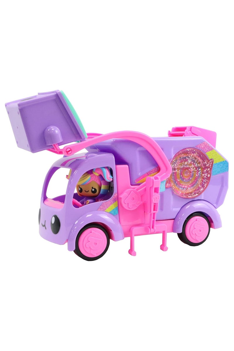 Recyclings Trashtastic Truck Rainbow Recyclie Playset With Figure - Image 3