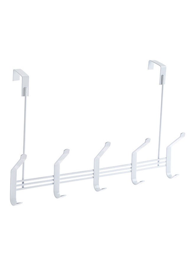 NIBEMINENT Punch Free Storage Door Hook White