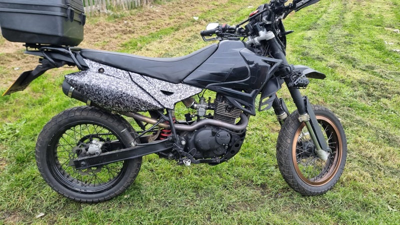 LZLRUN لفائف لزلا رون من ألياف الكربون المزورة اللامعة باللون الأسود - 1 قدم × 10 أقدام - Image 5