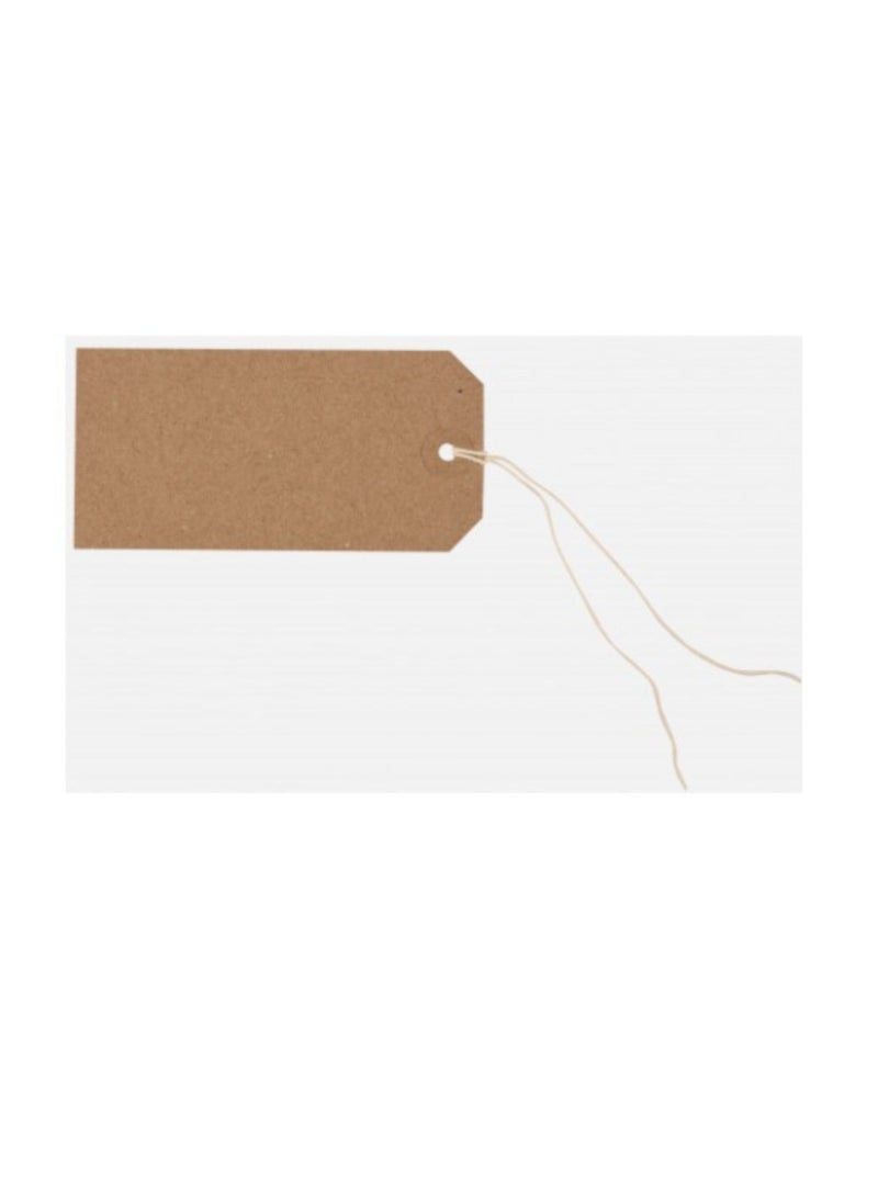 TIGER Buff Strung Tags-96 x 48mm (Pack of 1000) - Image 1