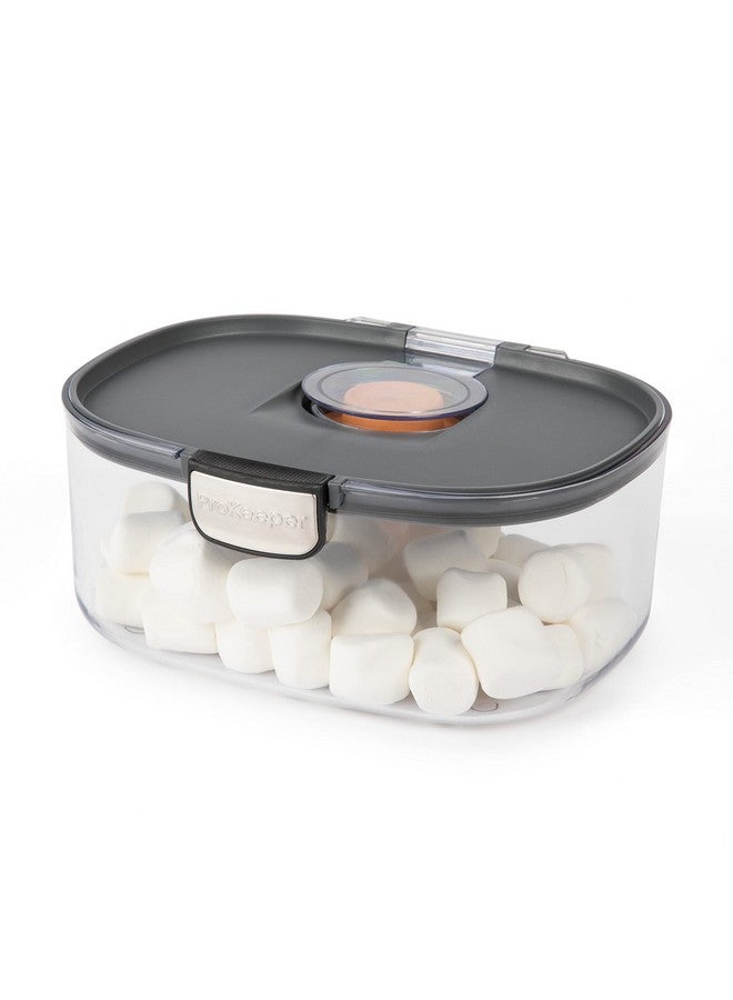 Progressive International Progressive International ProKeeper+ 3 Qt (2.8 L) Airtight Food Storage Container with Terracotta Disk for Freshness, Stackable & Dishwasher Safe, Ideal for Cookies, Baked Goods, & More 3-Piece Set  - Image 2
