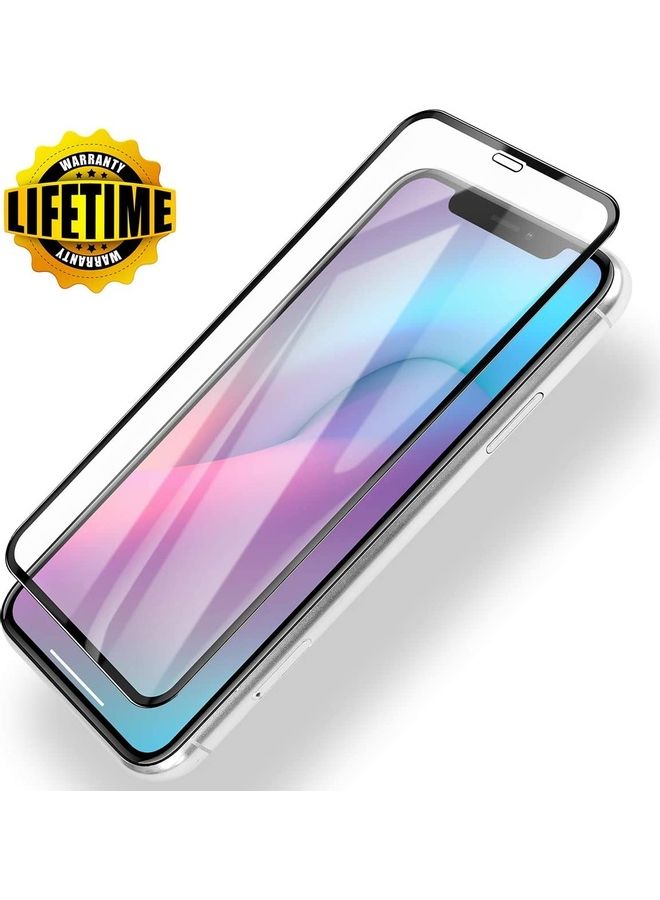 ICS Screen Protector Tempered Glass for Apple iPhone 12 Pro Black/Clear - Image 2