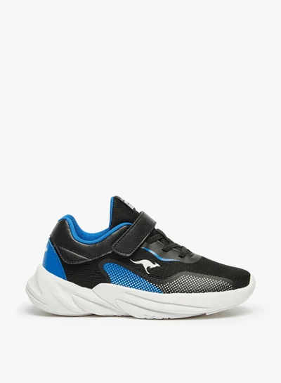 kangaROOS Kangaroos Boys' Textured Casual Sneakers With Hook And Loop Closure
