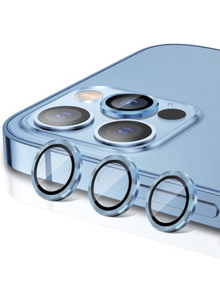 Camera Lens Protector for iphone 13 Pro/13 Pro Max Accessories, 9H Tempered Glass Metal Individual Ring Camera Cover Screen Protector, Case Friendly, Anti Scratch (Sierra Blue) - pzsku/ZB6C5F1428BC21E98D7C9Z/45/_/1737462201/a7385912-63e0-44aa-b859-c2117440a1eb