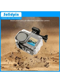 Solidpin Waterproof Case for DJI Osmo Action 3/4, Protective Rotective Underwater Dive Case Cover Housing for Action3 Outdoor Action Camera Underwater Use Scuba Diving  - Image 5