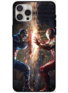 Protective Premium Quality Case Cover For Apple Iphone 16 Pro Max (2024) Captain America Multicolor