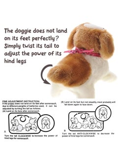 PowerTRC PowerTRC Cute Somersault Little Puppy | Barks, Sits, Walk, and Flips | Pet Toy Dog  - Image 5