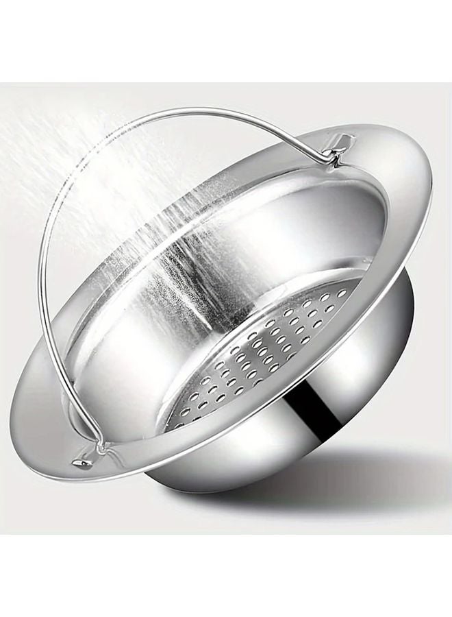 1pc Stainless Steel Sink Filter Rust Resistant Mesh Drain Strainer For Standard Sinks - Image 3