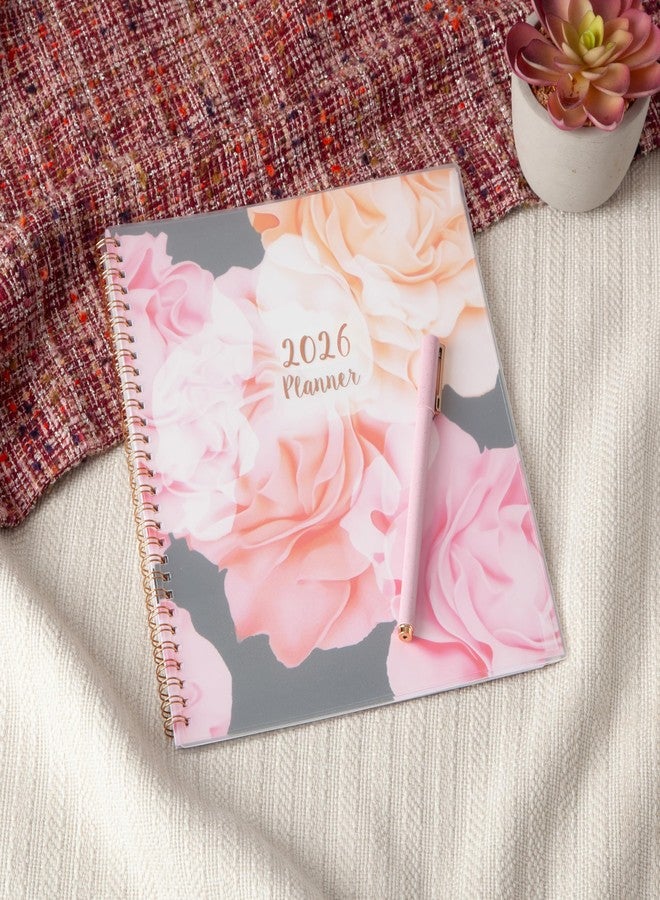 Blue Sky 2026 Monthly Planner Calendar, January 2026 - December 2026, 8" x 10", Flexible Frosted Cover, Laminated Tabs, Durable Twin Wire Binding, Joselyn - Image 2