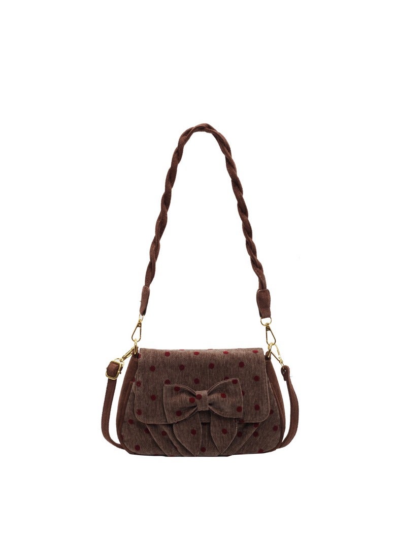 Mark Fairwhale New Fashionable And Minimalist Hand-held Single-shoulder And Crossbody Bag 