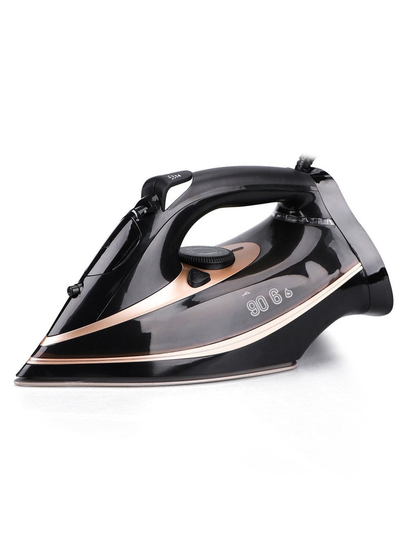 آر إيه أف بخار كهربائية، قاعدة مطلية غير قابلة للالتصاق، خط دوار 360 درجة، وظيفة رش الماء، بخار عمودي وأفقي، تحكم متغير بالبخار، مؤشر ضوئي - Image 4