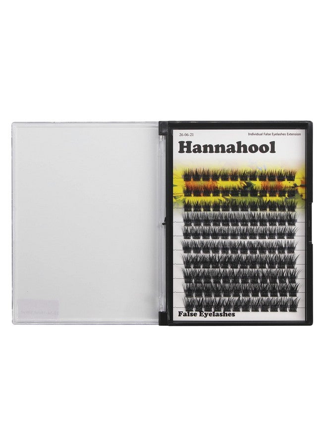 Hannahool Large Packdiy Eye Lashes Extensions 120Pcs Wide Stem Cluster Eyelashes Mixed 10121416Mm/141618Mm/121416Mm Individual False Eyelashes Dramatic Look (Mixed 121416Mm) - Image 4