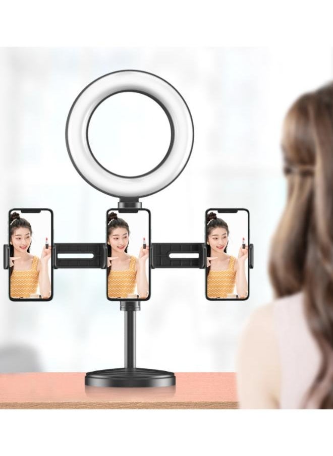 EasyLife Selfie Ring Light with Mobile Phone Stand and Mobile Bracket Holder for Live  - Image 1