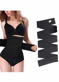 KASTWAVE Waist Belt, Wrap Waist Trainer for Women, Tummy Wrap Waist Trimmer Belt Slimming Body Shaper  - Image 1