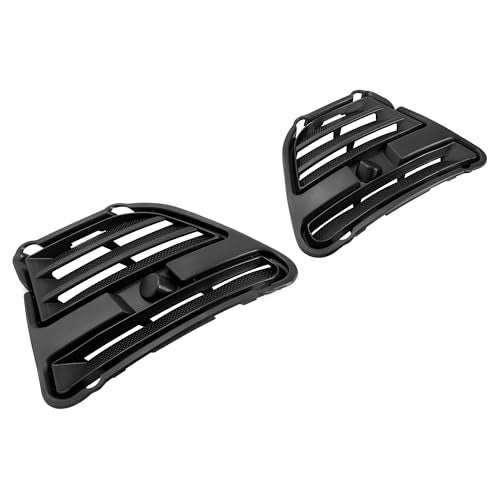 HECASA Fog Light Cover Compatible with 20132014 Ford Mustang Bumper Fog Lamp Trim Bezel Replacement for FO1038134 FO1039134 Left Right Black - Image 3