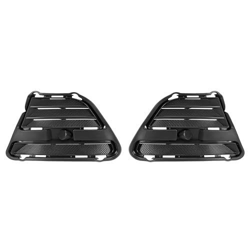 HECASA Fog Light Cover Compatible with 20132014 Ford Mustang Bumper Fog Lamp Trim Bezel Replacement for FO1038134 FO1039134 Left Right Black - Image 1