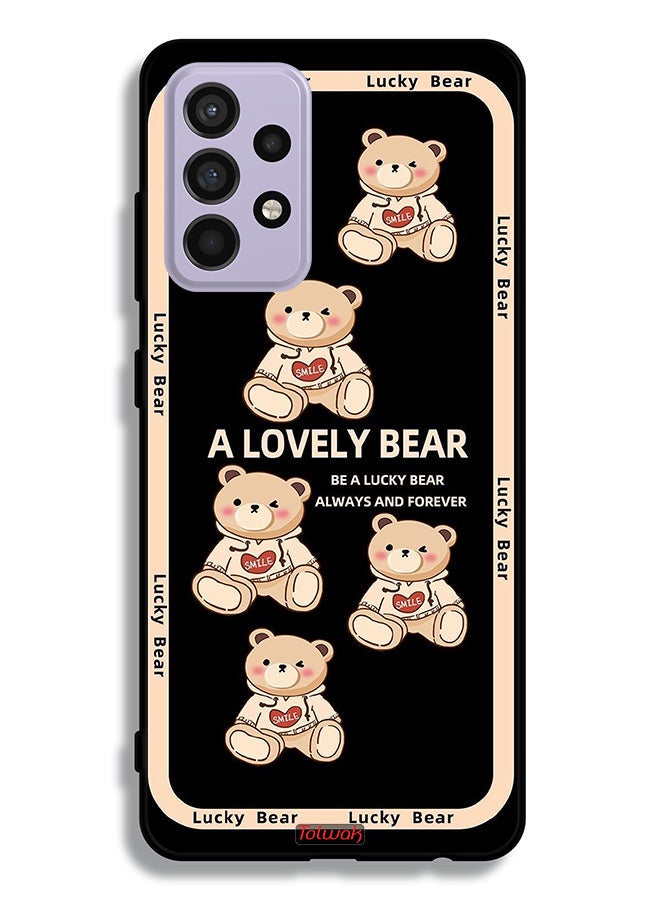 Tolwak Samsung Galaxy A52 5G Protective Case Cover A Lovely Bear - Image 1