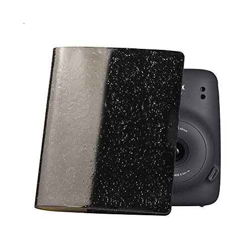 ZENKO 64 Pockets Photo Album for Fujifilm Instant Mini 13/12/11/9/8/SE/41/99/Evo/Liplay Camera/Mini Link Printer, Polaroid Snap Touch Mint Zip Instant Camera Printer- Shiny Charcoal Gray - Image 2