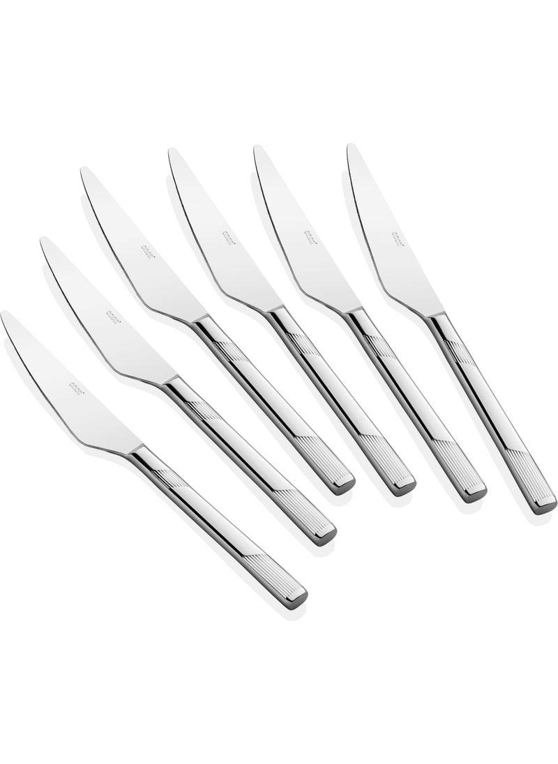 Onon - Inci Pastry Knife 6 Pieces 18/10 - Image 1