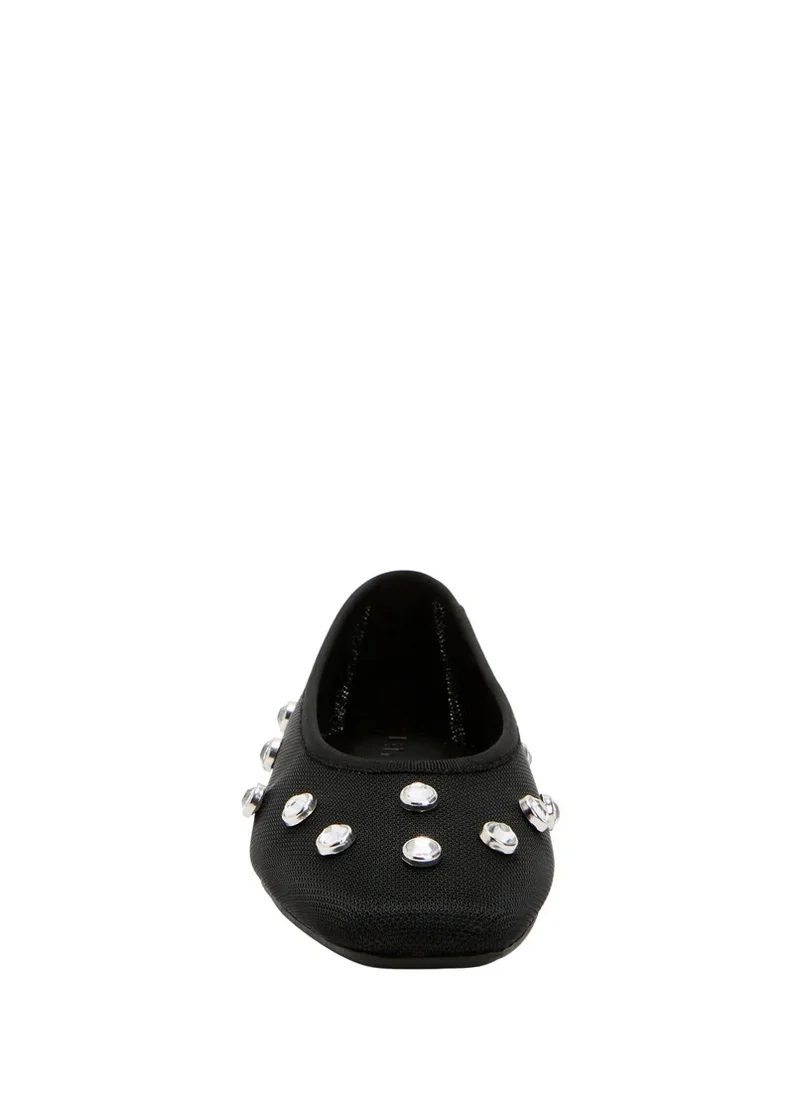 Katy Perry Embellished Close Toe Flat Ballerinas