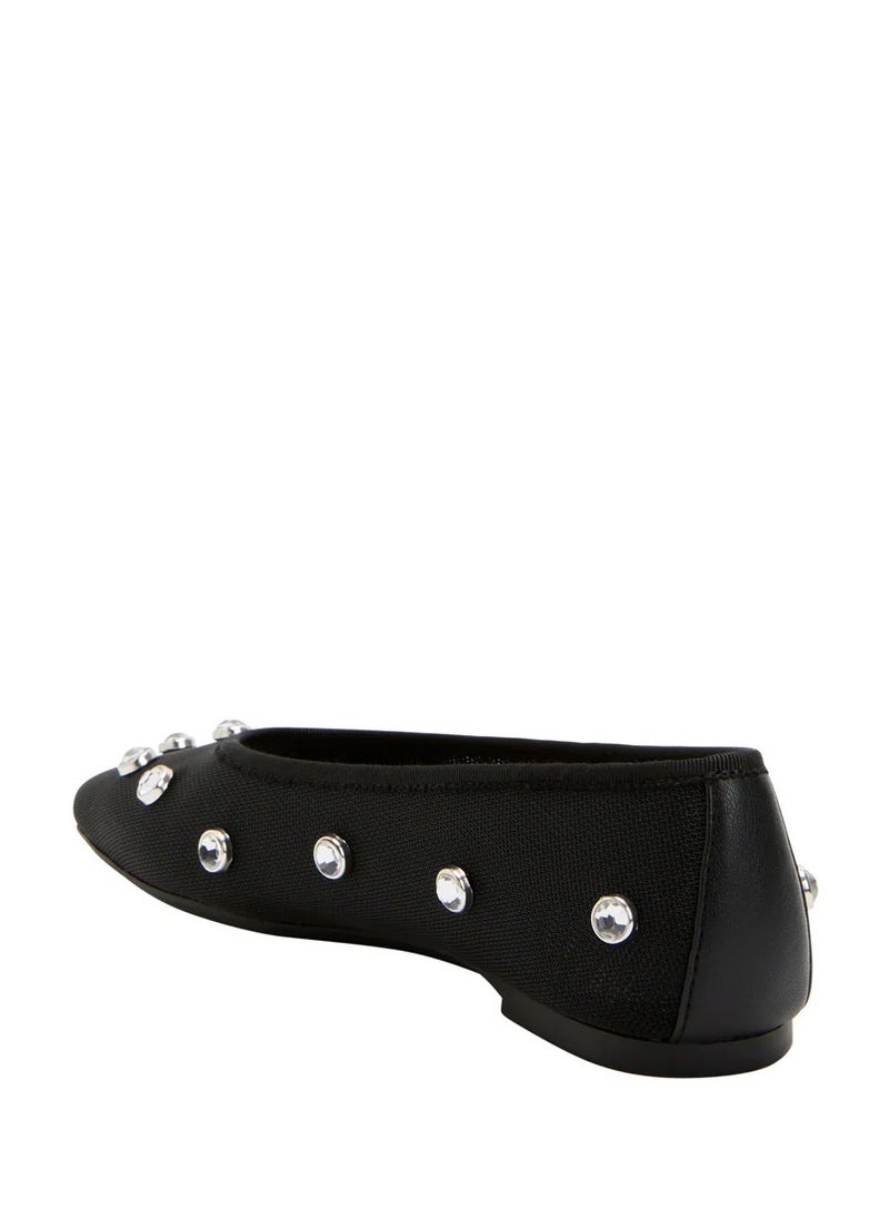 Katy Perry Embellished Close Toe Flat Ballerinas  - Image 3