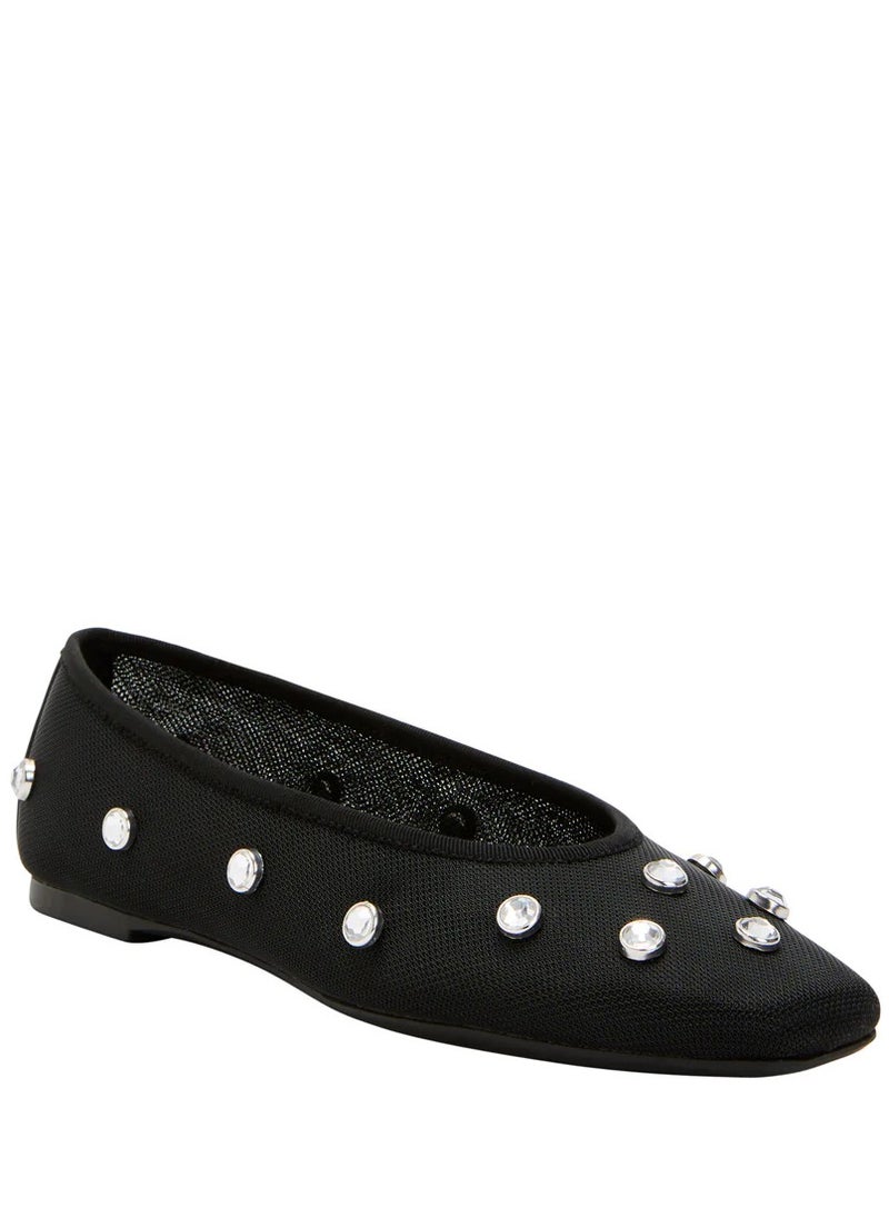 Katy Perry Embellished Close Toe Flat Ballerinas  - Image 2