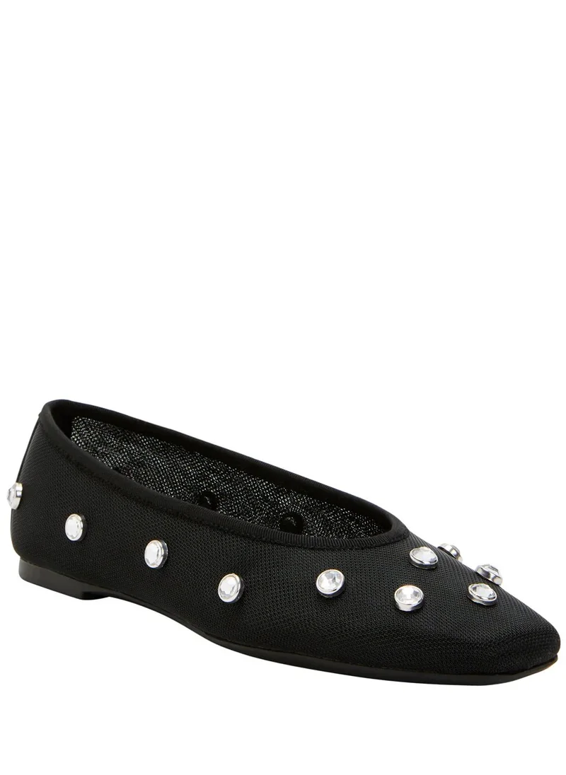 Katy Perry Embellished Close Toe Flat Ballerinas