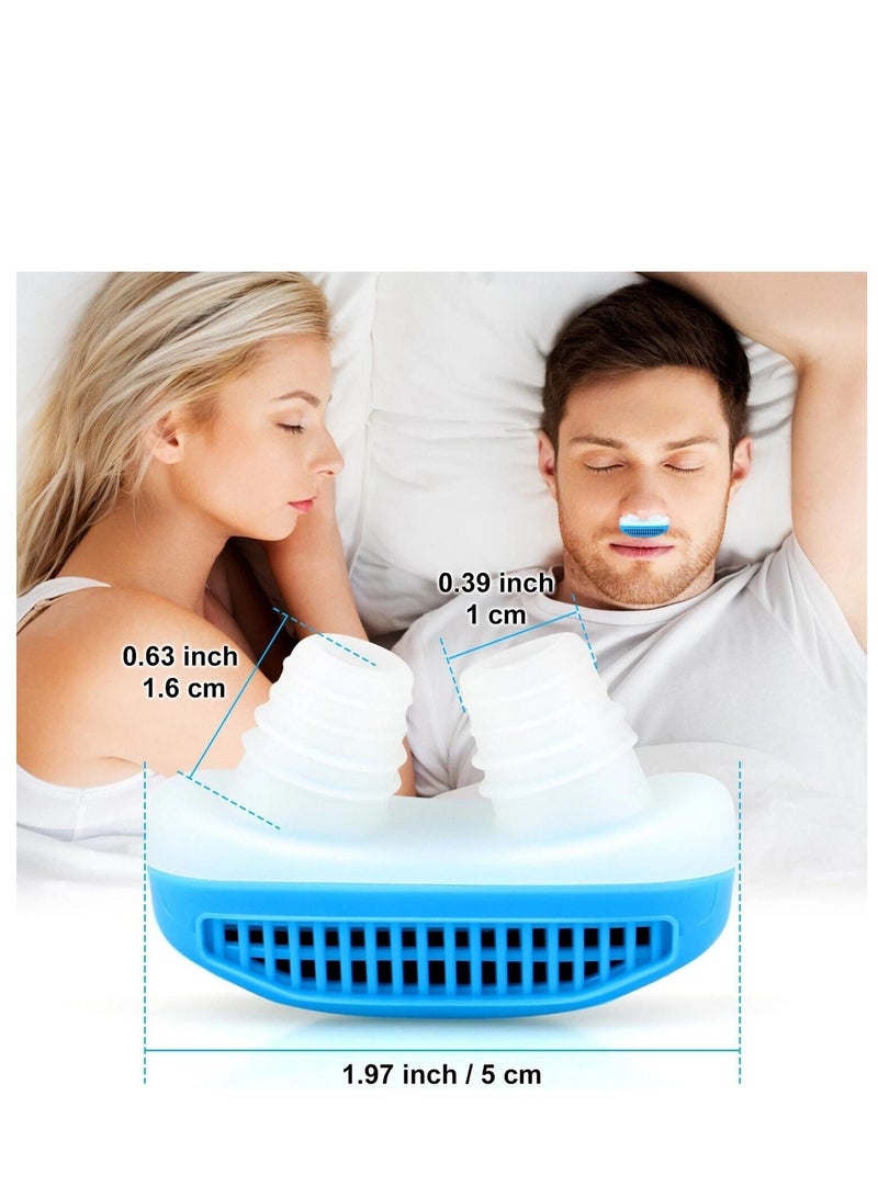 Plan A Anti Snoring Nose Clip 2 in 1 – Air Purifier Health Device for Easy Breathing, Soft Silicone, Relieve Snoring and Nasal Congestion, Sleep Aid, Improve Breathing Quality, Easy to Use (Red) - Image 5