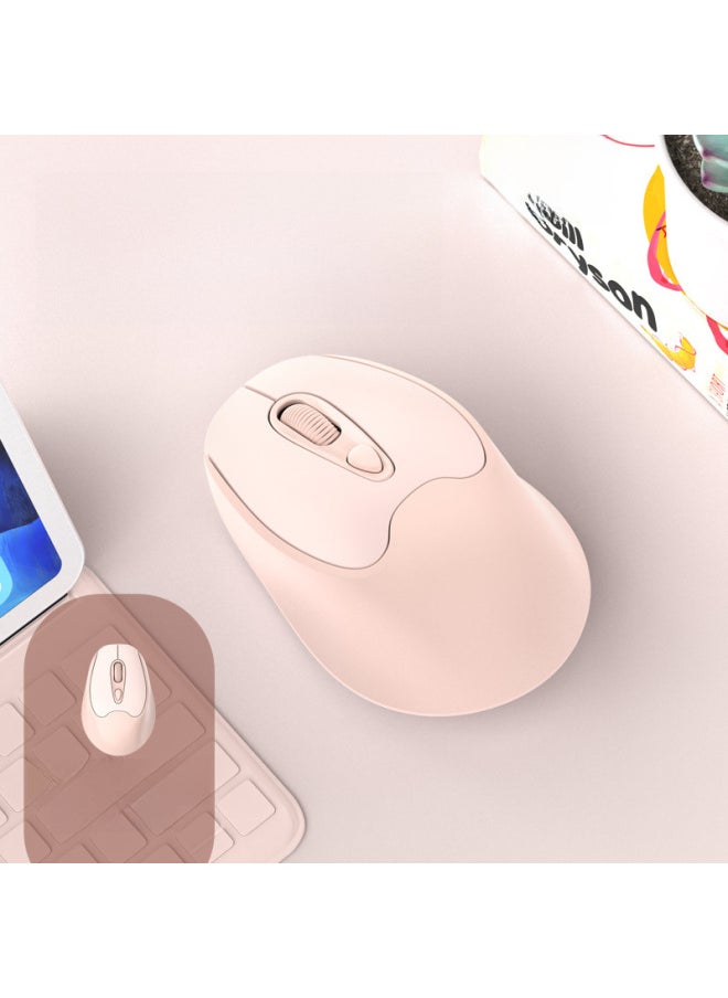 Generic - M109 Wireless Bluetooth Three-mode Mouse Type-C Charging Mute Contrast Color Girl High Color Value Mouse Comfortable Office-Specifications:[Charging Bluetooth Three Mode] Deep Space Gray - Image 1