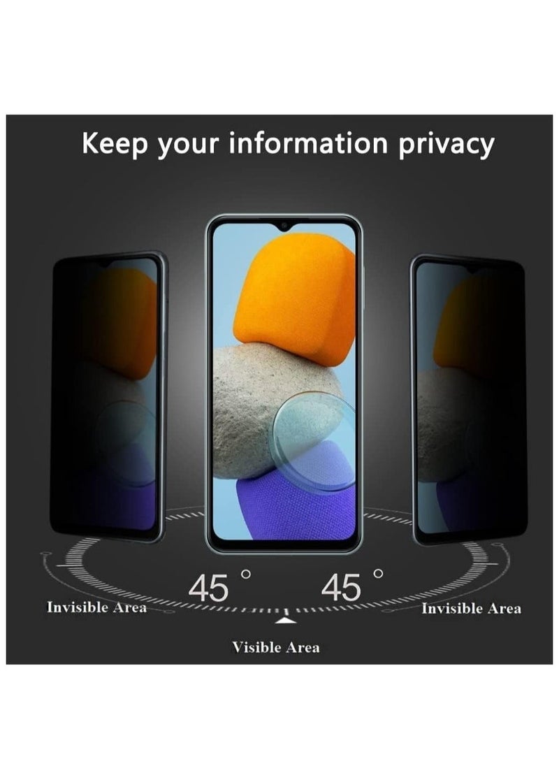 Raxoom Samsung Galaxy A24 Privacy Glass Screen Protector Anti-Spy Tempered Glass Film 9H Hardness Scratch Resistant Bubble Free Glass Screen Protector - Image 3