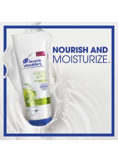 Head & Shoulders Head & Shoulders Green Apple Daily-Use Paraben Free Anti-Dandruff Conditioner, 10.9 Fl Oz  - Image 5