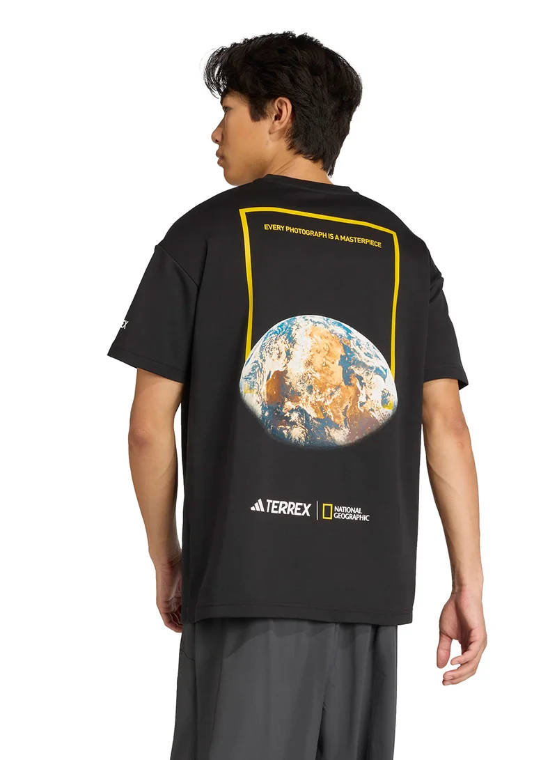 Adidas National Geographic Graphic T-Shirt