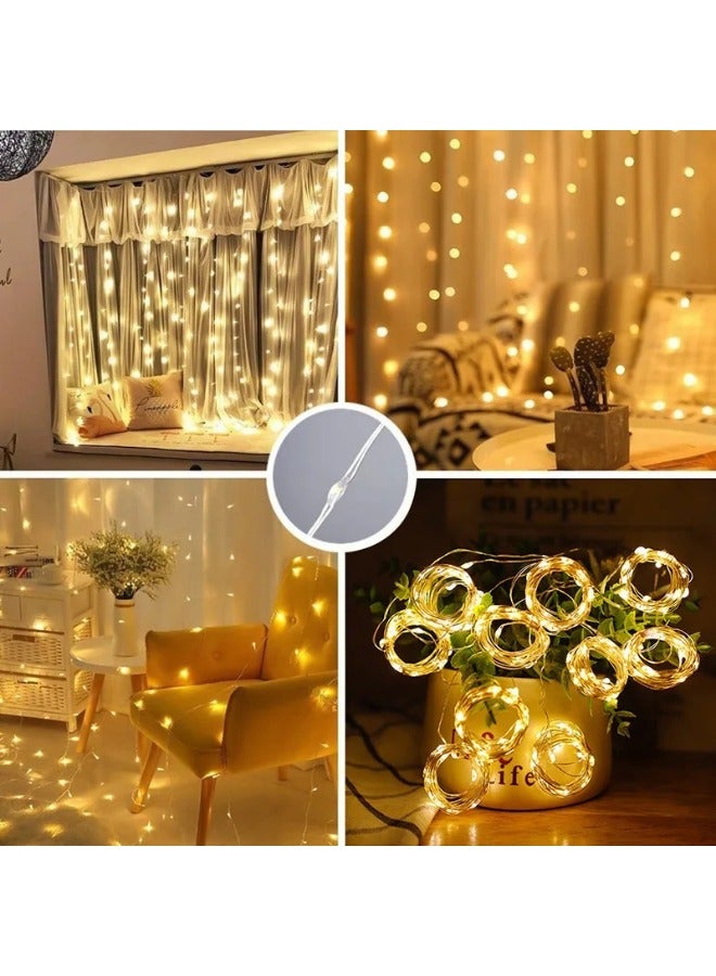 ستارة رمضان المضيئة - زينة LED اضواء للنوافذ والجدران لمبات ضوئية مصابيح بأجواء احتفالية - Image 5