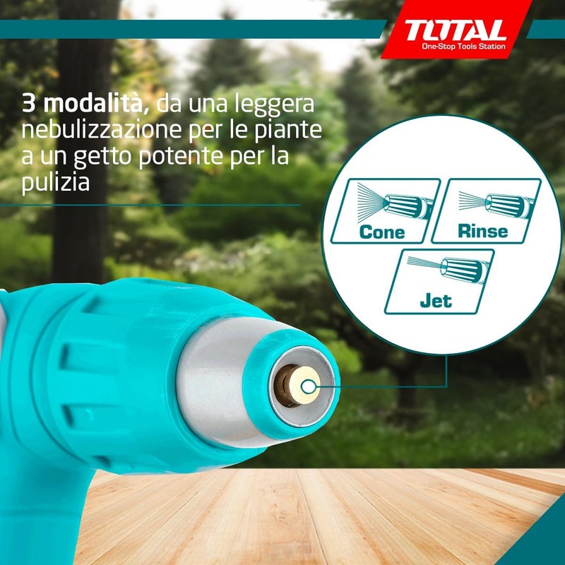 TOTAL Articulated Spray Gun with Adjustable Nozzle - Image 5