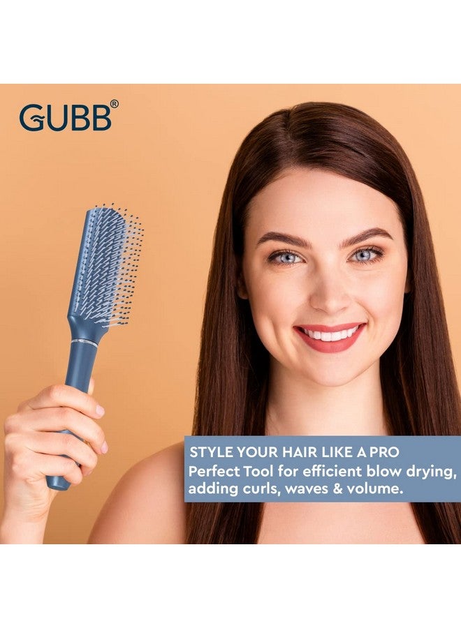 غوب فرشاة تصفيف الشعر للرجال والنساء | | يفرد ويفك التشابك | يقلل من تقصف الشعر | مناسب لجميع أنواع الشعر | أسرع وأسهل لفك تشابك الشعر الرطب أو الجاف دون ألم - Image 2