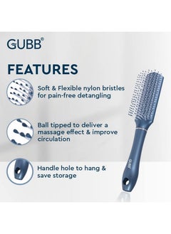 GUBB Styling Hair Brush For Men & Women | | Straightens & Detangles | Reduces Hair Breakage | Suitable For All Hair Types | Faster & Easier Detangle Wet Or Dry Hair Without Pain Styler Range  - Image 4
