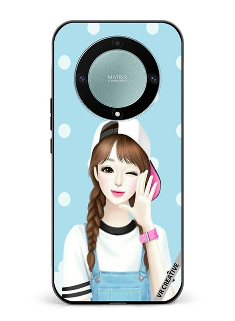 Protective Case Cover For Honor X9b Spotty Design Multicolour